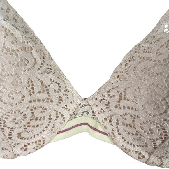 ThirdLove Artisan Lace Plunge Bra French Vanilla Size 34B - Picture 5 of 13
